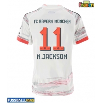 Bayern Munich Nicolas Jackson #11 Auswärtstrikot Frauen 2025-26 Kurzarm